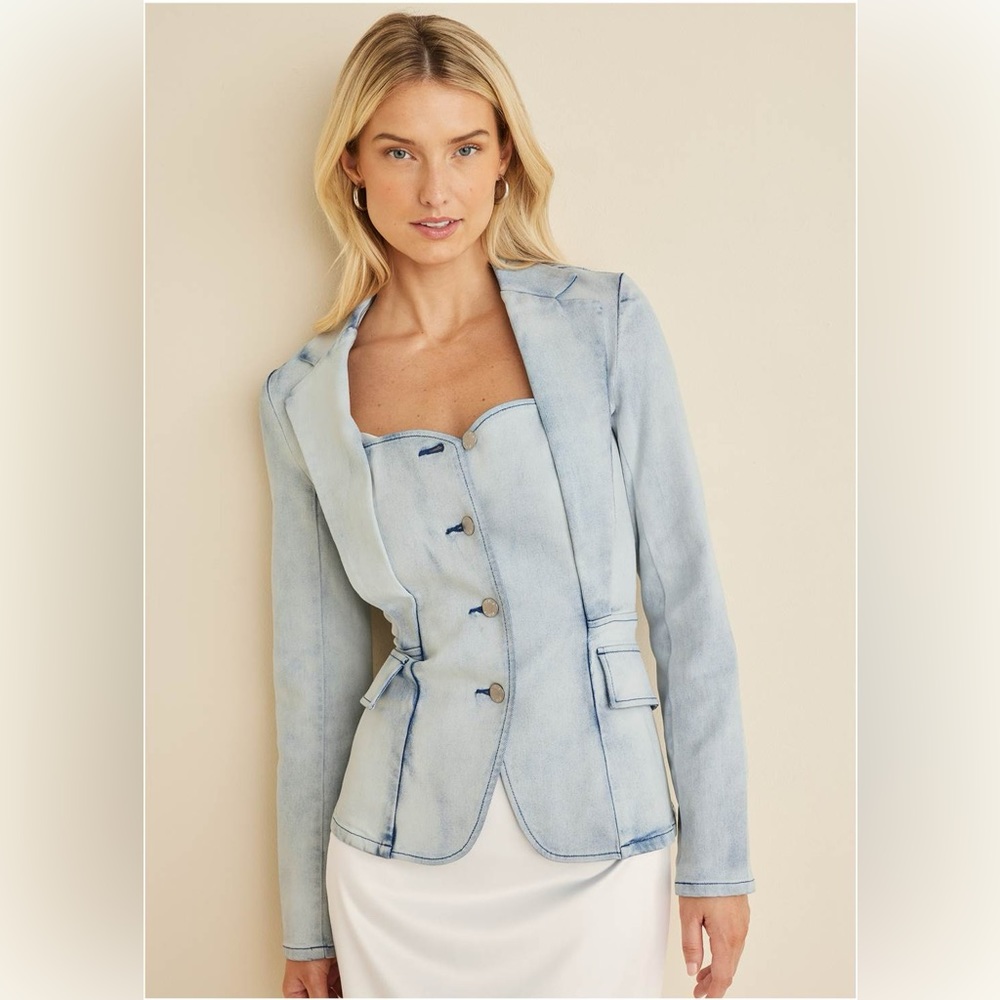 VENUS SWEETHEART DENIM BLAZER